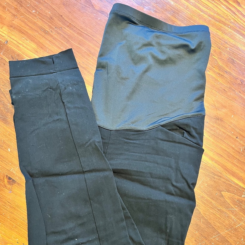 Women’s Maurice’s brand black maternity dress pants